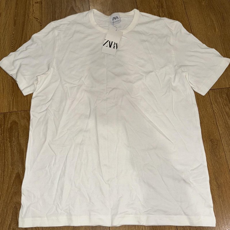 Футболка базовая Zara хлопок
