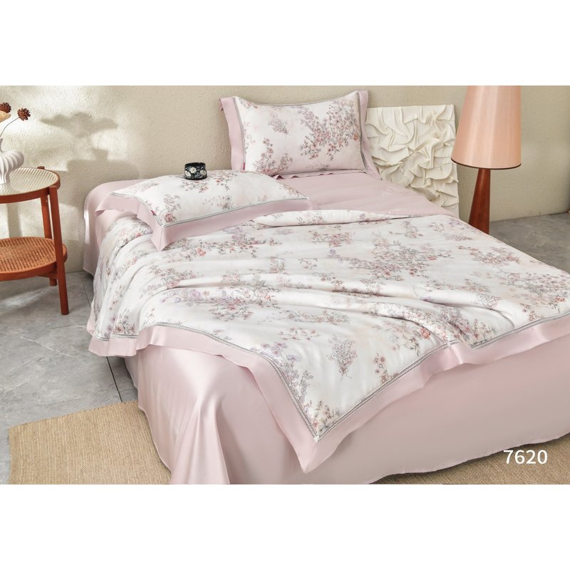 Постельное бельё Ameeka Home сатин 1100 серый