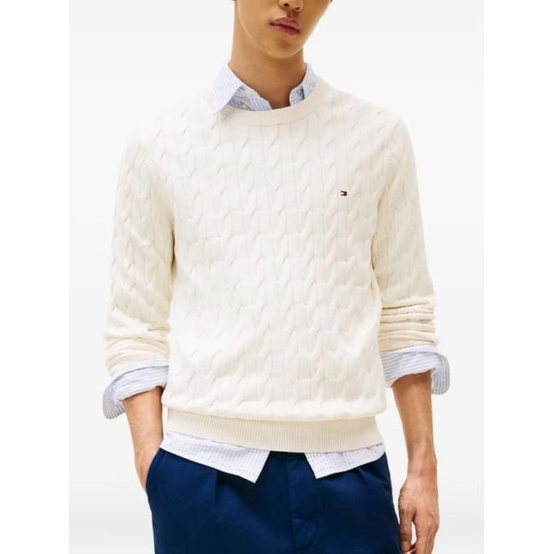 Свитер Tommy Hilfiger с косами
